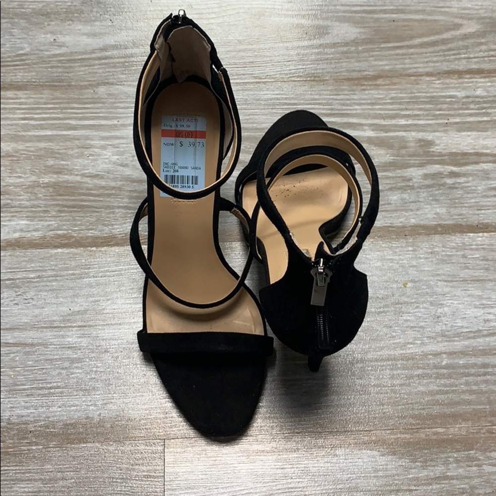 INC Sexy Triple strapped heel